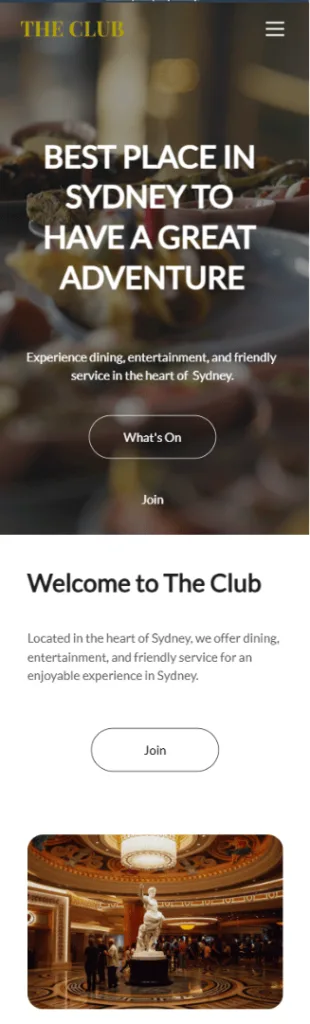 Sample Website Design Page 1